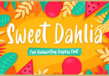Creativefabrica Sweet Dahlia Font слив