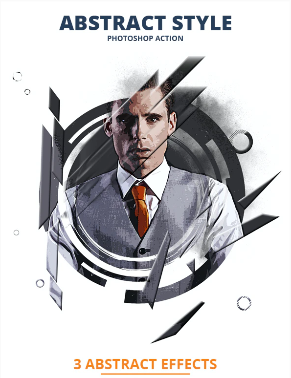 Graphicriver Abstract Style Photoshop Action 2020 слив курса