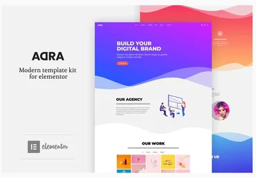 Themeforest Adra - Modern & Creative Elementor Template Kit слив