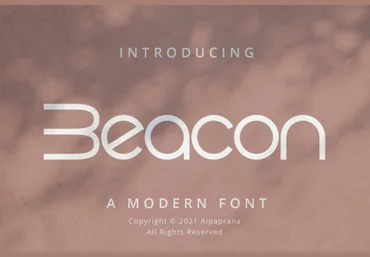 Creativefabrica Beacon Font 2021 слив