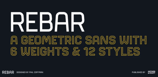 Myfonts Rebar Font Family 2021 слив курса