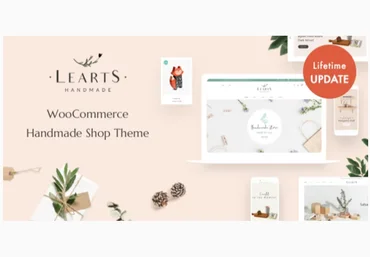 Themeforest LeArts - Handmade Shop WooCommerce WordPress Theme 2021 скачать слив