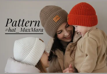 Лариса Попович la.na.knit Шапка MaxMara 2023 слив
