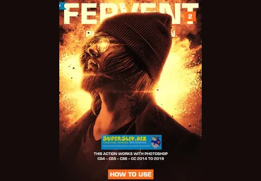 Graphicriver Fervent 2 Photoshop Action 2019 слив