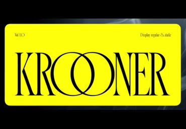 Myfonts Krooner Font 2021 слив