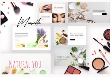 Themeforest Marielle - Cosmetics and Beauty Shop Template Kits слив