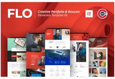 Themeforest FLO - Creative Portfolio & Resume Template Kit слив