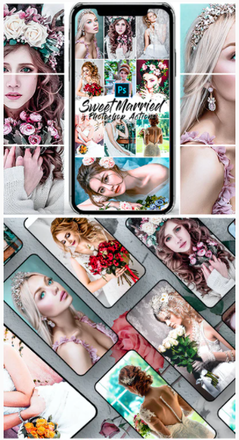 Graphicriver Portrait Photoshop Actions 2020 слив курса