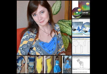 Конструирование и моделирование выкроек в CorelDraw - Бережнова слив
