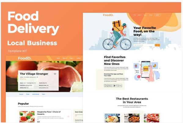 Themeforest Food Delivery - Local Business слив курса