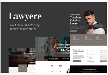 Themeforest Lawyere - Legal & Attorney Template Kit слив