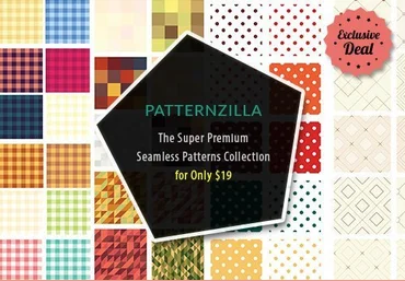 PatternZilla - супер премиум коллекция паттернов бесшовных изображений слив