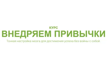 Галина Иевлева Внедряем привычки 2018 слив