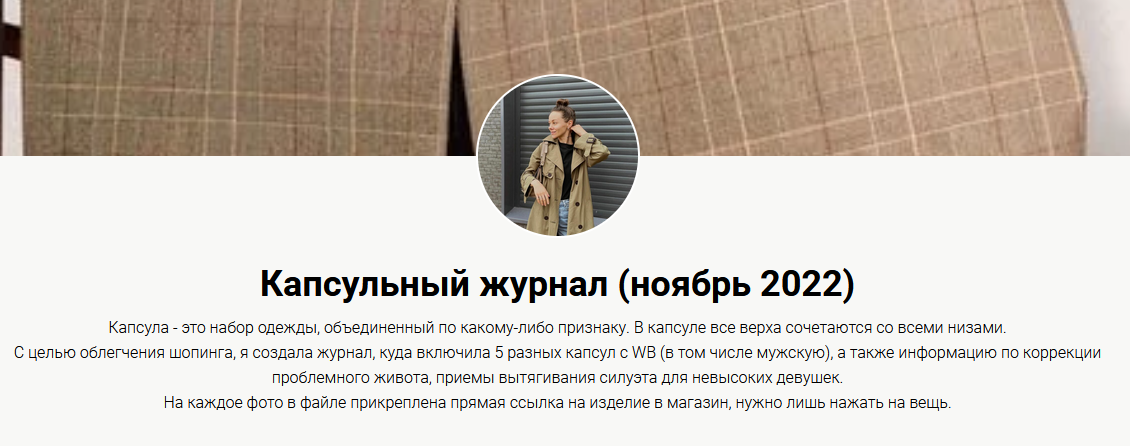 Яна Лунькова Капсульный журнал. Ноябрь 2022 слив курса