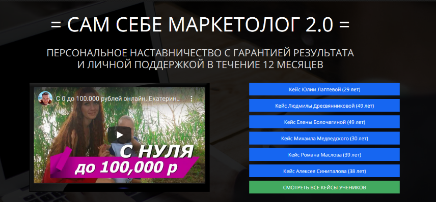 Алексей Антипов Сам Себе Маркетолог 2021 Тариф Предприниматель слив курса