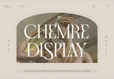 Creativefabrica Chemre Font слив