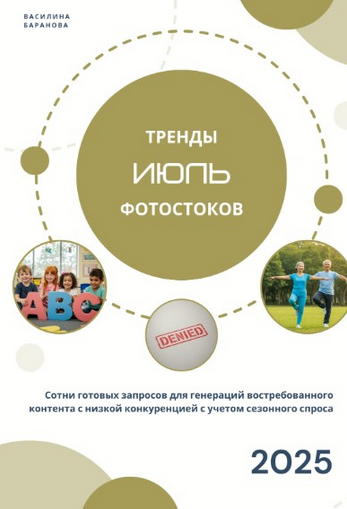 Василина Баранова vasilinfo Тренды фотостоков. Июль 2025 слив курса