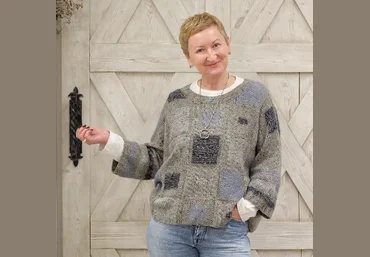 Елена Родина triskeli.ru Джемпер Квадрат 2022 слив