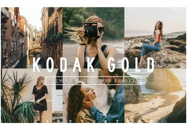 Elements.Envato Kodak Gold Film Travel Lightroom Presets 2021 слив