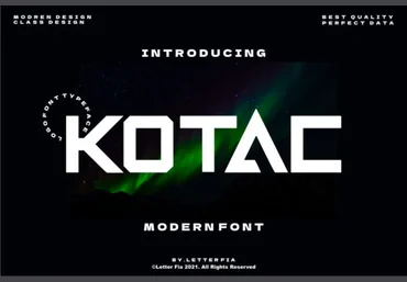 Creativefabrica Kotac Font слив
