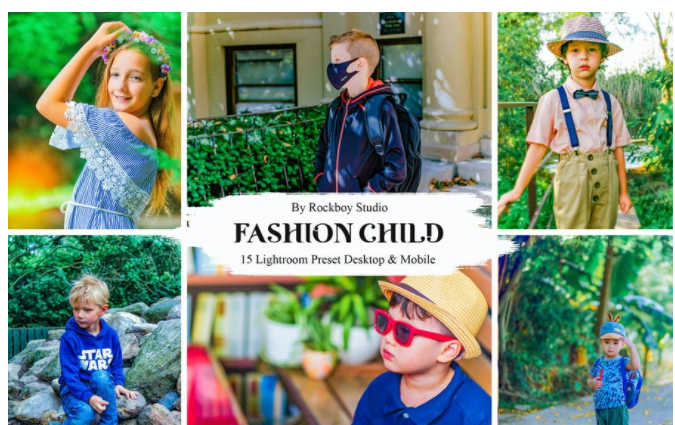 Rockboy Studio 15 Fashion Child Lightroom Presets 2021 слив курса