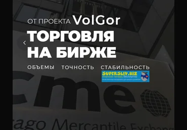 VolGor Торговля на бирже 2019 слив