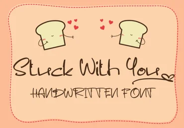Creativefabrica Stuck With You Font 2021 слив