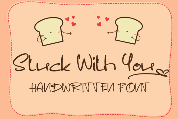 Creativefabrica Stuck With You Font 2021 слив курса