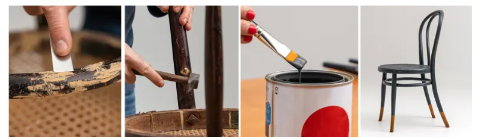 Domestika Реставрация и преображение мебели для начинающих Furniture Restoration and Transformati слив курса
