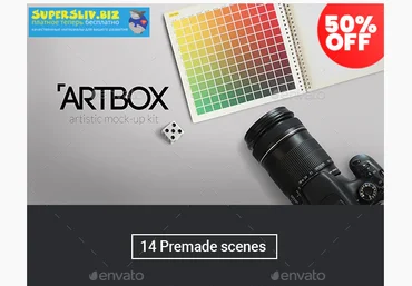 Envatomarket ArtBox - Artistic Mockup Kit слив