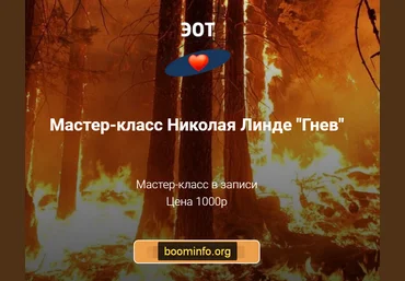 Николай Линде Мастер-класс «Гнев» 2020 слив
