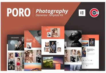 Themeforest Poro - Photography Template Kit слив