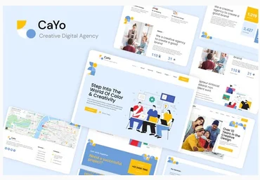 Themeforest CaYo - Creative Agency Elementor Template Kit слив