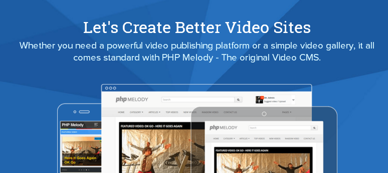 PHP Melody v. 2.3.1 - Video CMS слив курса