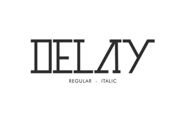 Fontbundles Delay Font 2021 слив