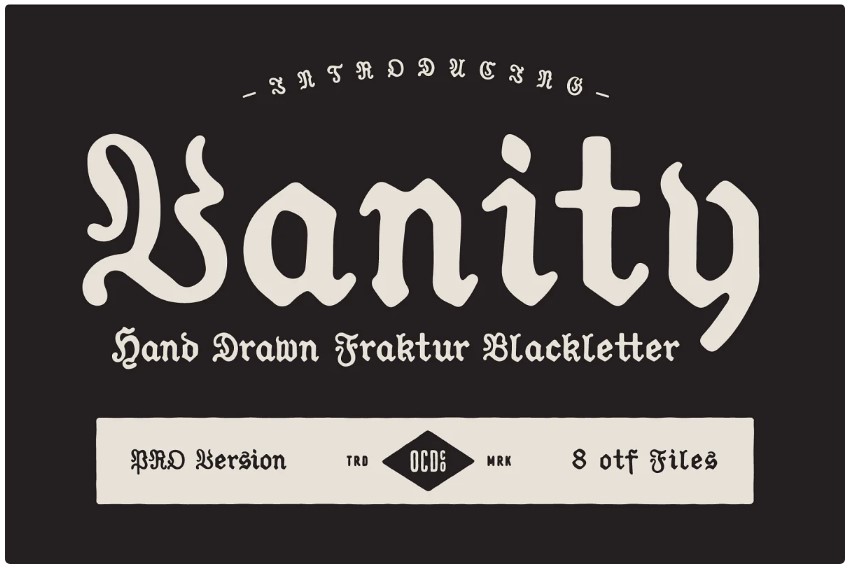 Creativemarket Vanity Font слив курса
