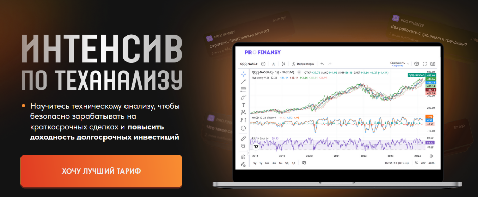 Ольга Гогаладзе Pro.finansy Интенсив по тенханализу. Тариф Профи 2024 слив курса