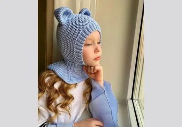 Марина Станкеева maroshka_knits Шлем Мишка 2022 слив