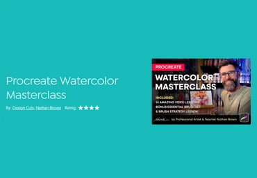 Design Cuts Nathan Brown - Акварельная иллюстрация в Procreate 2022 слив