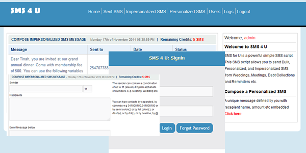 SMS You: PHP Bulky SMS Script слив курса