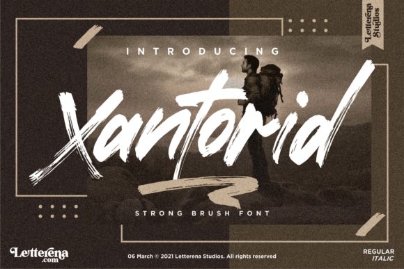 Creativefabrica Xantorid Font слив курса