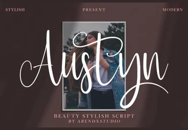 Creativefabrica Austyn Font 2021 слив