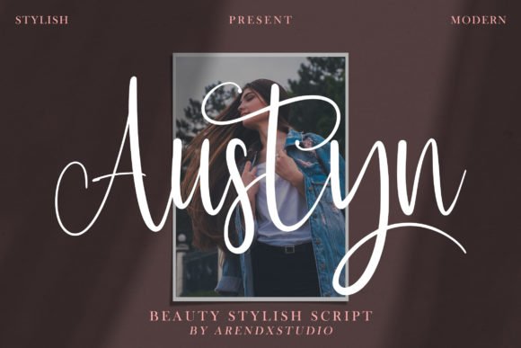 Creativefabrica Austyn Font 2021 слив курса