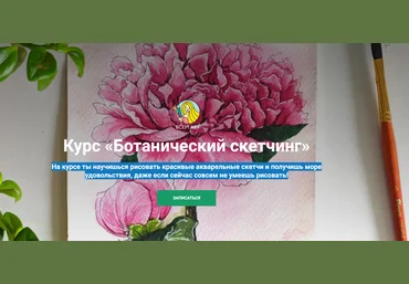 Анна Белоусова Курс «Ботанический скетчинг» 2020 слив