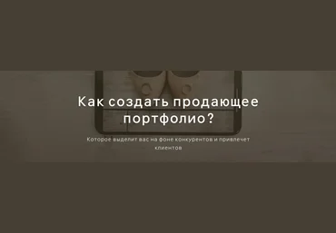 Ольга Шумилова Как создать продающее портфолио 2020 слив