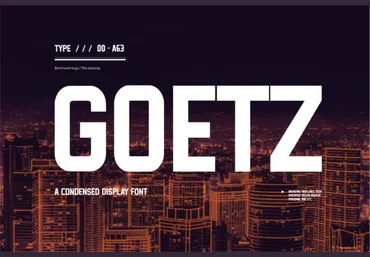 Creativefabrica Goetz Font 2021 слив