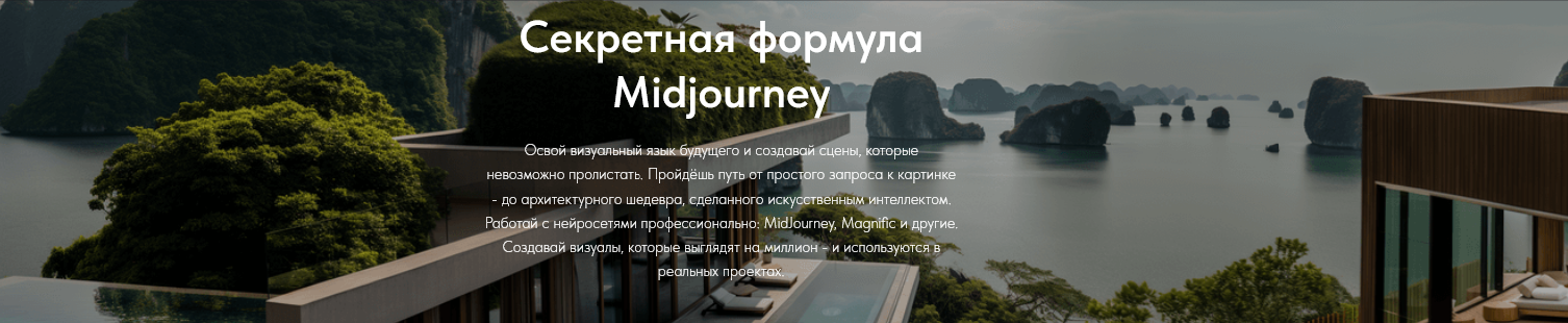 Мария ДудкинаMidjourney architecture Секретная формула Midjourney. Тариф Профессиональный 2025 слив курса