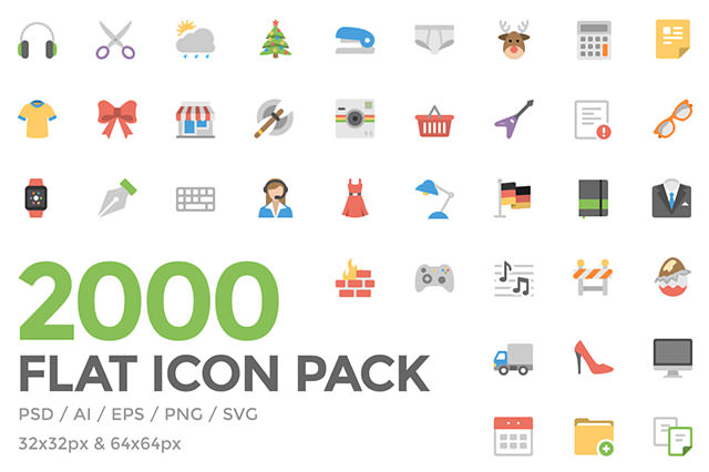 2000 FLAT ICON PACK слив курса