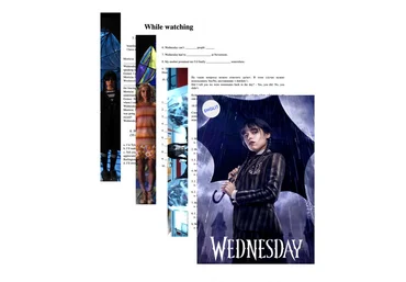 Englit Курс по фильму «Wednesday» season 1 episode 1,2,3 2023 слив