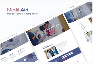 Themeforest MedikAid - Medical Healthcare Elementor Template Kit слив